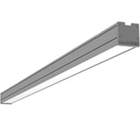 Светодиодный светильник VARTON Mercury Pro накладной 21 Вт 4000 К 1507x65x65 мм IP54 RAL7045 серый муар с рассеивателем опал V1-R0-70258-20000-5402140