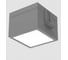 Светодиодный светильник VARTON DL-Grill для потолка Грильято 200x200 мм с шириной ламели 10 мм встраиваемый 20 Вт 4000 К 186x186x75 мм RAL7045 серый муар диммируемый по протоколу DALI V1-R0-70810-10D01-4002040 1