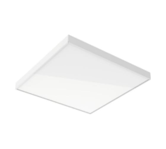Светодиодный светильник VARTON A070 2.0 офисный встраиваемый/накладной 6500 K 595x595x50 мм IP40 с рассеивателем призма с микроволновым датчиком движения V1-A0-00070-01PRS-4003065 1