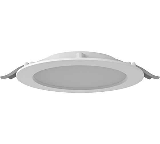 Светодиодный светильник VARTON DL-01 Slim 200 мм 35 Вт 3000 К CRI90 221x40 мм IP65/40 RAL9003 белый муар с рассеивателем опал, диммируемый по протоколу DALI V1-RF-0R084-10D01-6503530 1