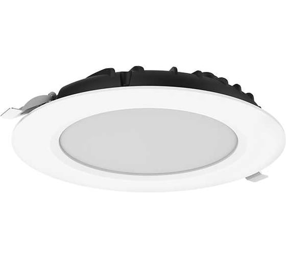 Светодиодный светильник VARTON DL-Slim круглый встраиваемый 221x38 мм 30 Вт 4000 K IP44 монтажный диаметр 195 мм V1-R0-00548-10000-4403040 1