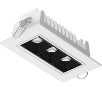 Светодиодный светильник VARTON DL-Stellar встраиваемый поворотный 120x62x45 мм 8 Вт 4000 K 34 белый V1-R0-00408-10L25-2000840