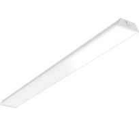 Светодиодный светильник VARTON Supermarket 46 Вт 3000 К 1000x145x50 мм с опаловым рассеивателем диммируемый по протоколу DALI V1-R0-00484-31OPD-4004630