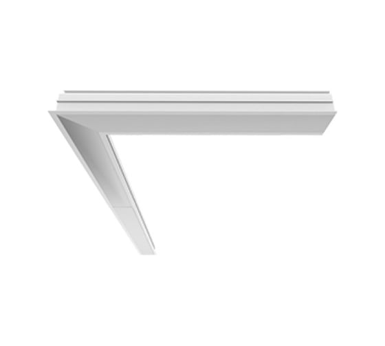 Светодиодный светильник VARTON Universal-Line L-поворот правый/левый встраиваемый 25 Вт 650x650x69 мм 3000 K IP40 металлик V1-A1-70418-10000-4002530 1