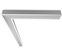 Светильник VARTON Universal-Line L-поворот правый/левый встраиваемый 650*650*69мм 25Вт 4000К IP40 металлик V1-A1-70418-10000-4002540