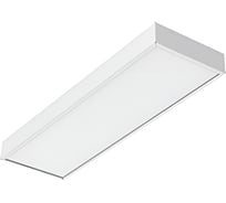 Светодиодный светильник VARTON A170 2.0 офисный встраиваемый/накладной 16 Вт 6500К 595*180*50 мм IP40 с опаловым рассеивателем белый V1-A0-00170-01OP0-4001665