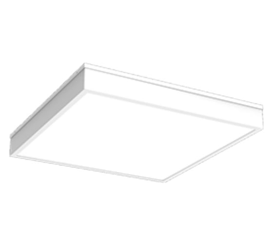 Светодиодный светильник VARTON IP54 C070/U медицинский встраиваемый/накладной 595x595x95 мм с опаловым рассеивателем 35 ВТ 4000 K с равномерной засветкой V1-C0-00080-01HG0-5403640 1