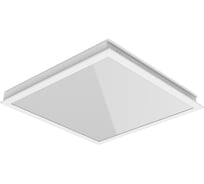 Светодиодный светильник VARTON тип кромки Optima Finesse 600x600 50 Вт 3000 К c равномерной засветкой и рассеивателем опал DALI V1-A1-00530-10HGD-4005030