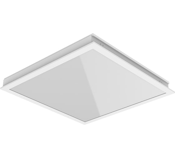 Светодиодный светильник VARTON тип кромки Optima Finesse 600x600 50 Вт 3000 К c равномерной засветкой и рассеивателем опал DALI V1-A1-00530-10HGD-4005030 1