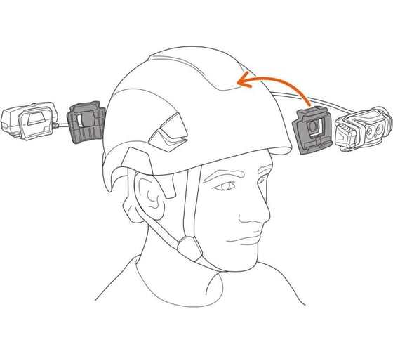 Фонарь налобный Petzl XENA E004BA00