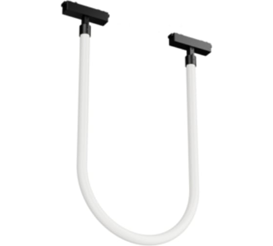 Светодиодный светильник трековый подвесной VARTON Flex Tube Opal L1000 для магнитной системы Galakti 244x26x565 мм 16 Вт 4000 K 360 CRI>90 черный V1-R1-97012-93000-2001640