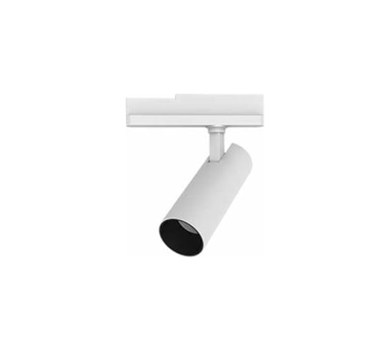 Светодиодный светильник VARTON трек TT-Vivo Marble 30 Вт 196x265x85 мм угол 35 градусов RAL9010 белый муар DALI V1-R1-Y0519-90D13-200303X