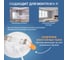 Светодиодная встраиваемая панель Lamper 9Вт, 230В, 6500К, 630Лм, 118мм, белая, IP20 606-1007 7