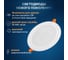 Светодиодная встраиваемая панель Lamper 18Вт, 230В, 4000К, 1440Лм, 185мм, белая, IP20 606-1010 3