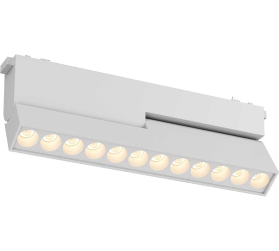 Светодиодный светильник трековый линейный VARTON Comfort/R L230 для магнитной системы Galakti 230x26x80 мм 12 Вт 3000 K 24 CRI>90 белый V1-R0-0R159-91L10-2001230