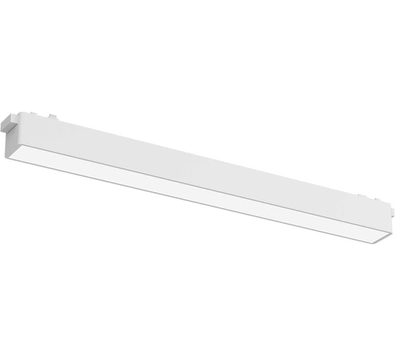 Светодиодный светильник трековый линейный VARTON Opal L315 для магнитной системы Galakti 315x26x24 мм 10 Вт 4000 K CRI>90 белый V1-R1-07000-91L57-2001040 1