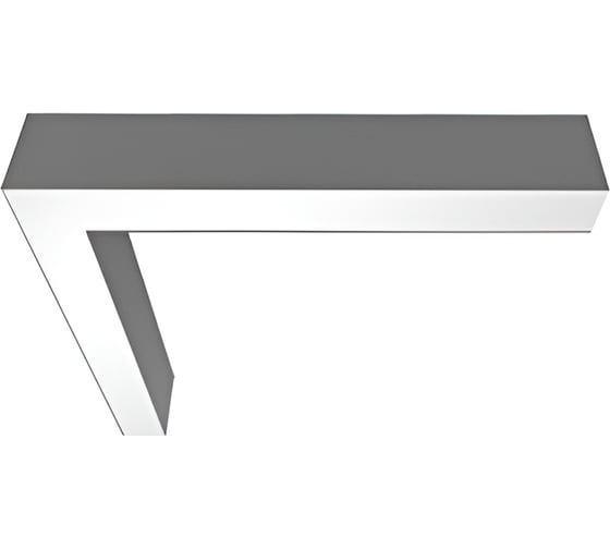 L-Соединитель для серии X-line для сборки в линию VARTON 20 Вт 3000 К 549x527x100 мм металлик V1-R0-0L822-02000-4002030 1