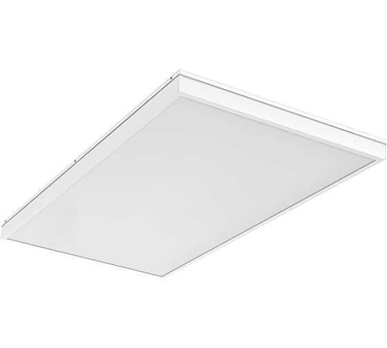 Светодиодный медицинский светильник VARTON C300/U встраиваемый/накладной 1195x595x95 мм с опаловым рассеивателем 70 ВТ 4000 K IP54 с равномерной засветкой V1-C0-00300-01HG0-5407240 1