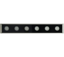 Светодиодный линейный прожектор FERON LL-893 для подсветки стен, 6400K, 250x40x25mm, 6W DC24V, IP65, 51565