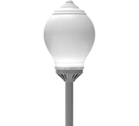 Светодиодный светильник парковый VARTON Omni-R торшерный 40 Вт 3000 K RAL7045 серый муар V1-S0-70521-40000-6504030
