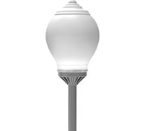 Светодиодный светильник парковый VARTON Omni-R торшерный 40 Вт 4000 K RAL7045 серый муар V1-S0-70521-40000-6504040