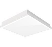 Светодиодный светильник VARTON тип кромки V-Clip 600x600 35 Вт 4000 K с рассеивателем призма DALI V1-A1-07070-10PRD-4003540