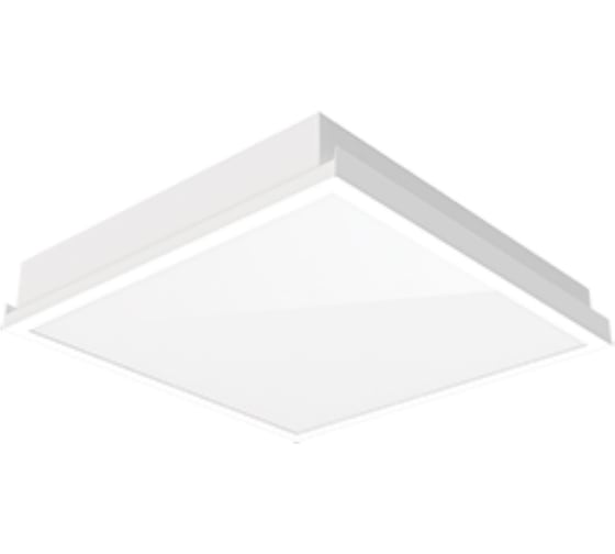 Светодиодный светильник VARTON тип кромки V-Clip 600x600 35 Вт 4000 K IP54 с рассеивателем опал V1-A1-07070-10OP0-5403540 1