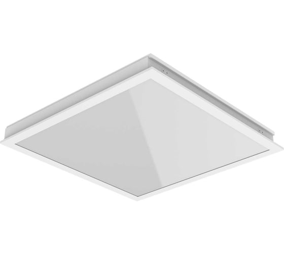 Светодиодный светильник VARTON тип кромки Optima Finesse 600x600 35 Вт 3000 К c равномерной засветкой и рассеивателем опал DALI V1-A1-00530-10HGD-4003530 1