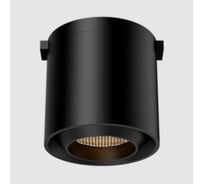 Светодиодный светильник VARTON трековый Barrel для магнитной системы Galakti 75x75 мм 6 Вт 3000 K 24 CRI>90 черный V1-R1-97012-91L10-2000630