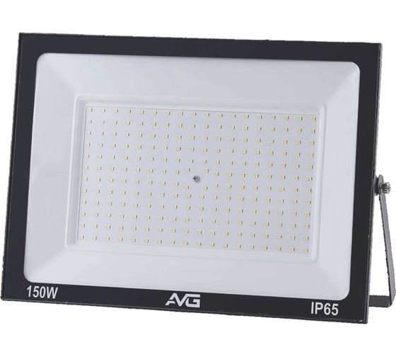 Прожектор светодиодный AVG СЕРИЯ 6 SDO-6 150Вт, 200-240В, 6500К, 225x30x165мм, IP65, черный СЕРИЯ 6 150ВТ 1