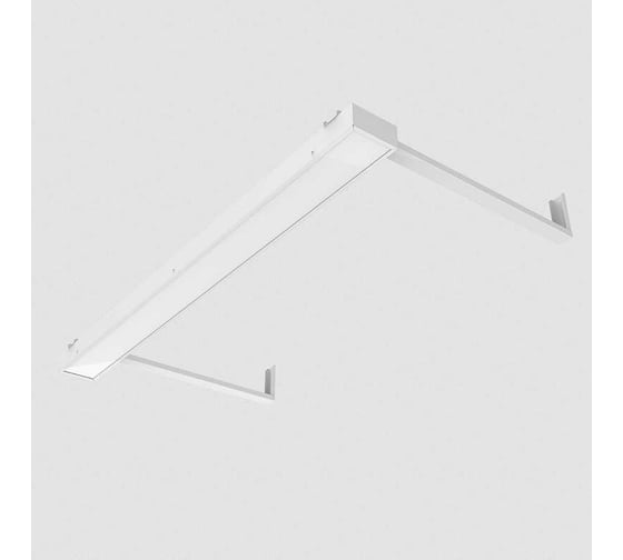 Люминесцентный светильник VARTON E420 для школьных досок 1x35 1500x100x50 мм с опаловым рассеивателем V1-A0-00273-60OP0-4035LUM