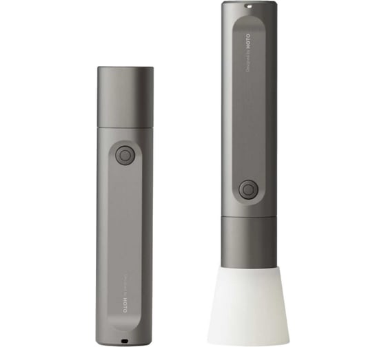Фонарик HOTO Flashlight Fit (серый, QWSDT003) HTE0023GL 1