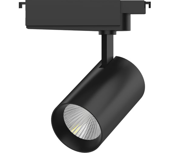 Трековый светильник Gauss цилиндр 42W 3650lm 4000K 180-240V IP20 90х240мм черный LED TR074