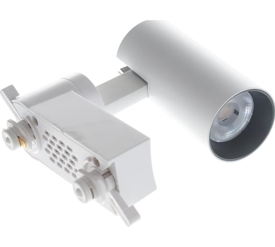 Трековый светильник Gauss цилиндр 6W 600lm 4000K 180-220V IP20 45х155мм белый LED TR075