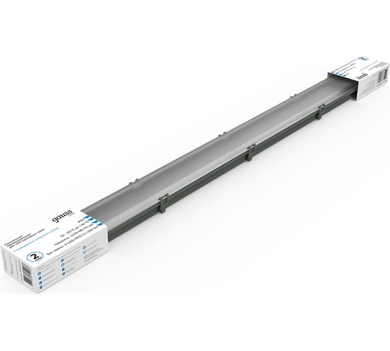 Линейный светильник Gauss СПП-Т8-G13 LITE 220-230V IP65 1276х86х55 для LED ламп 909437212