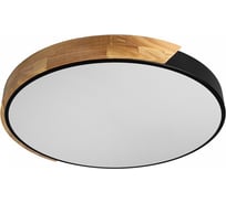 Светодиодный потолочный светильник Smartbuy (LED) 75Вт MEZZO LEGNA 6500К, ДУ, черный SBL14418