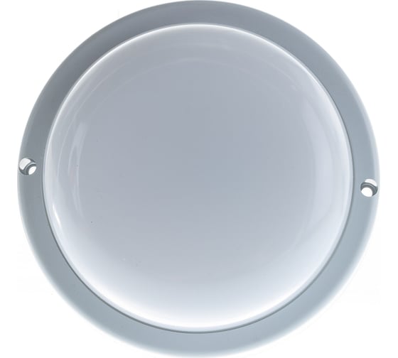 Светильник GAUSS ЖКХ Elementary 8W 680lm 4000K 160-260V IP65 D140х48мм с микроволновым сенсором LED 1/40 126411208-S