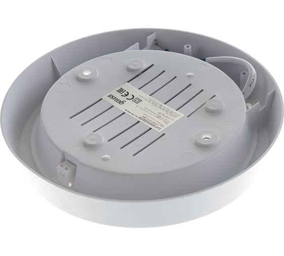 Светодиодный светильник GAUSS IP40 D155х33 15W 1100lm 4000K HALL с опико-акустическим сенсором 1/40 193411215-OAS