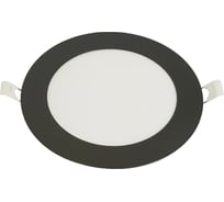 Светодиодный светильник FERON AL500 встраиваемый 9W 4000K черный, 51616