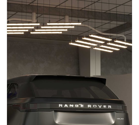 Линейный светильник Gauss СПП-Т8-G13 220-230V IP65 660х70х61 для LED ламп 1x600 909410160 1