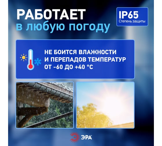 Прожектор светодиодный уличный ЭРА PRO LPR062065K020 20Вт 6500К 2000лм IP65 призма Б0064648
