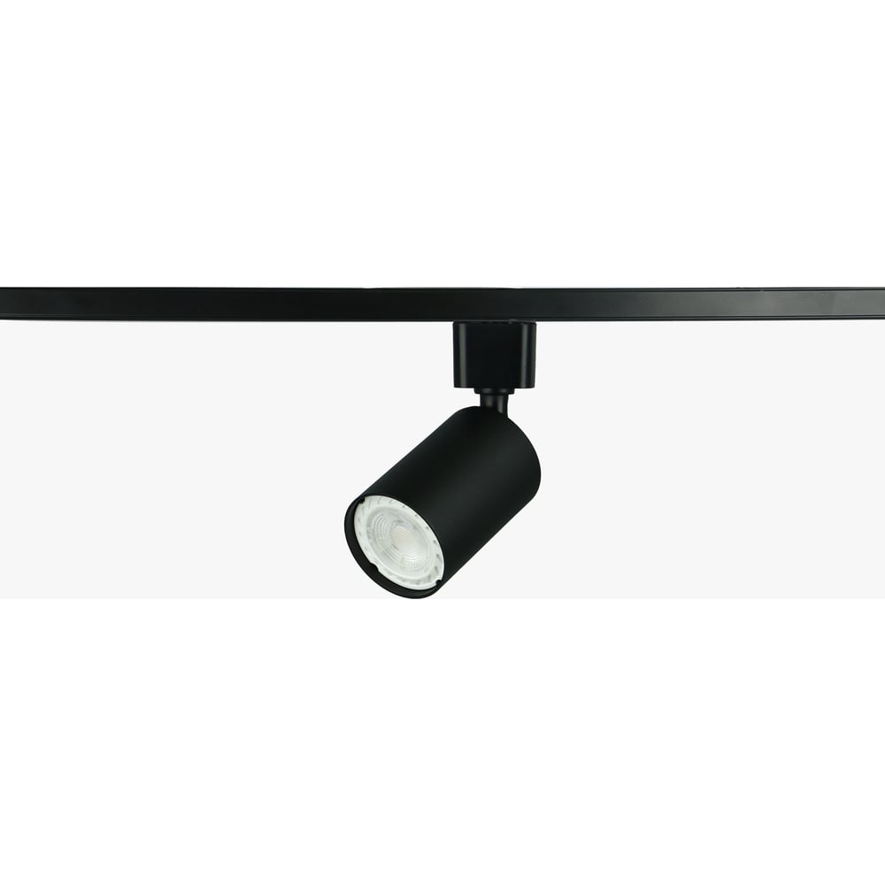 Трековый светильник ЭРА однофазный TR76 GU10 BK под лампу GU10 Черный ...