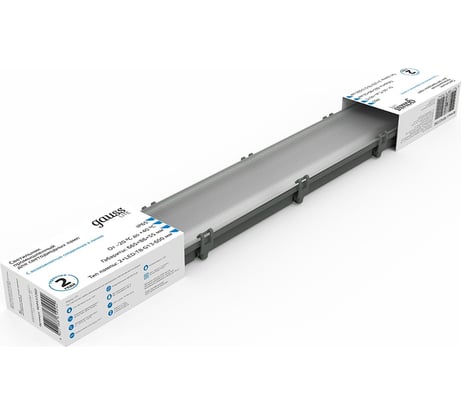 Линейный светильник Gauss СПП-Т8-G13 LITE 220-230V IP65 665х85х55 для LED ламп 909437260