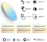 Светодиодный накладной светильник Gauss Smart Home тип CCT+DIM 2050112 3