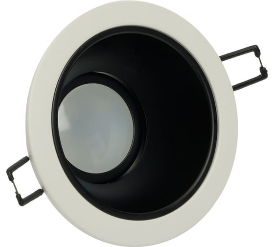 Светильник потолочный встраиваемый FERON MR16 G5.3, белый черный DL311 51365