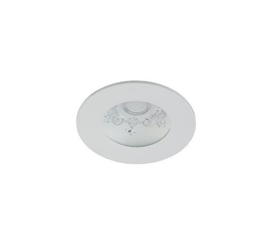 Светильник светодиодный круглый ЭРА DK LED 118 CH даунлайт с рисунком 8W 4000K (20/480) Б0030391 1