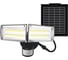Автономный светодиодный прожектор duwi, с датчиком движения Autonoma LED Solar Pro, 2xCOB, аккумулятор 3000мАч 29143 5 2
