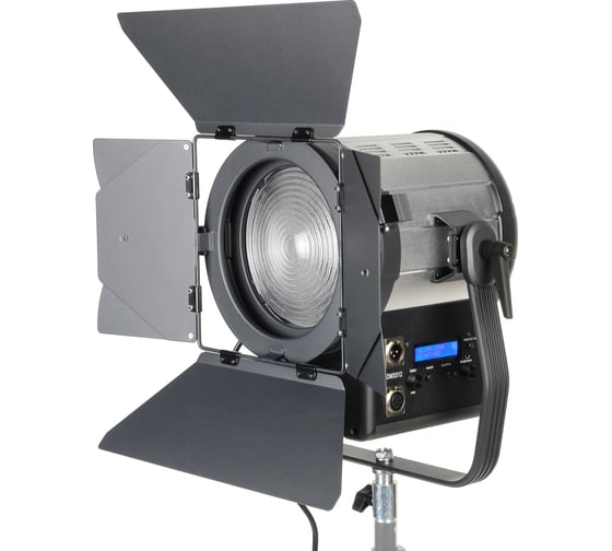 Осветитель студийный fresnel 200 rgb x3 dmx 28631 GreenBean м28631-ВИ