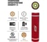 Светодиодный фонарь SOLARIS Красный 3108red 4