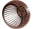Подвесной светильник GLANZEN из дерева ART-0008-60 wheel dark КА-00006969 3
